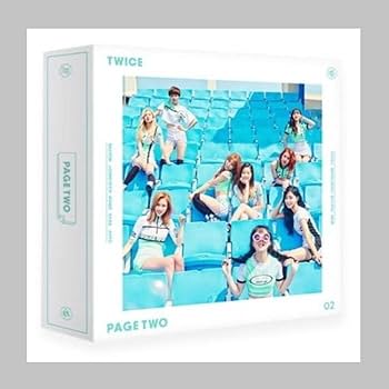 TWICE - TWICE - [PAGE TWO] 2nd Mini Album Mint ver. CD+72p Photo