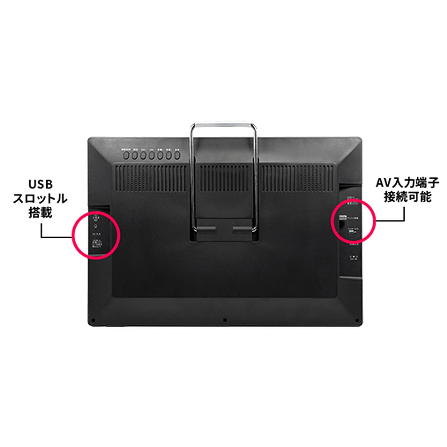 Amazon | OVERTIME 15.4インチ 録画機能付き フルセグ ポータブル