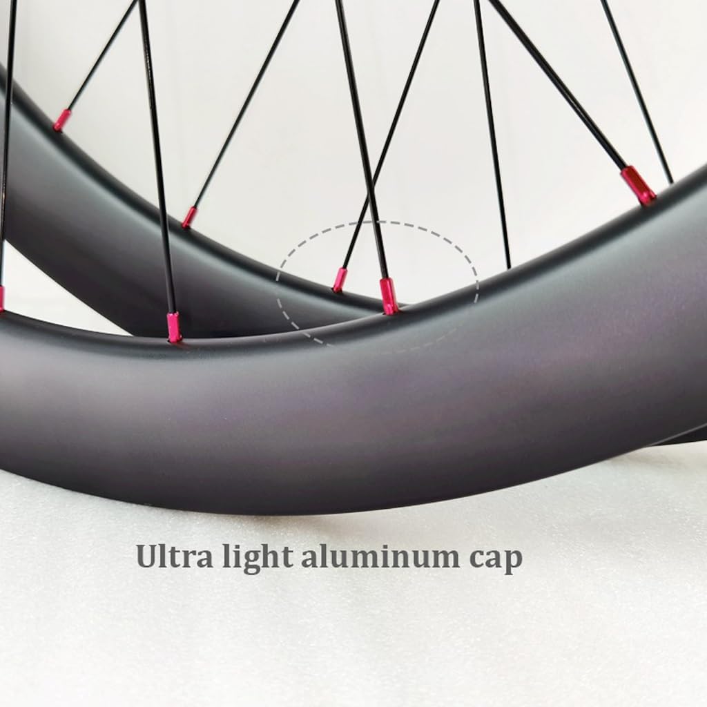 Amazon.co.jp: 700C カーボンロードバイクホイールセット、38