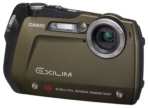Amazon | CASIO デジタルカメラ EXILIM 1210万画素 3倍 グリーン EX