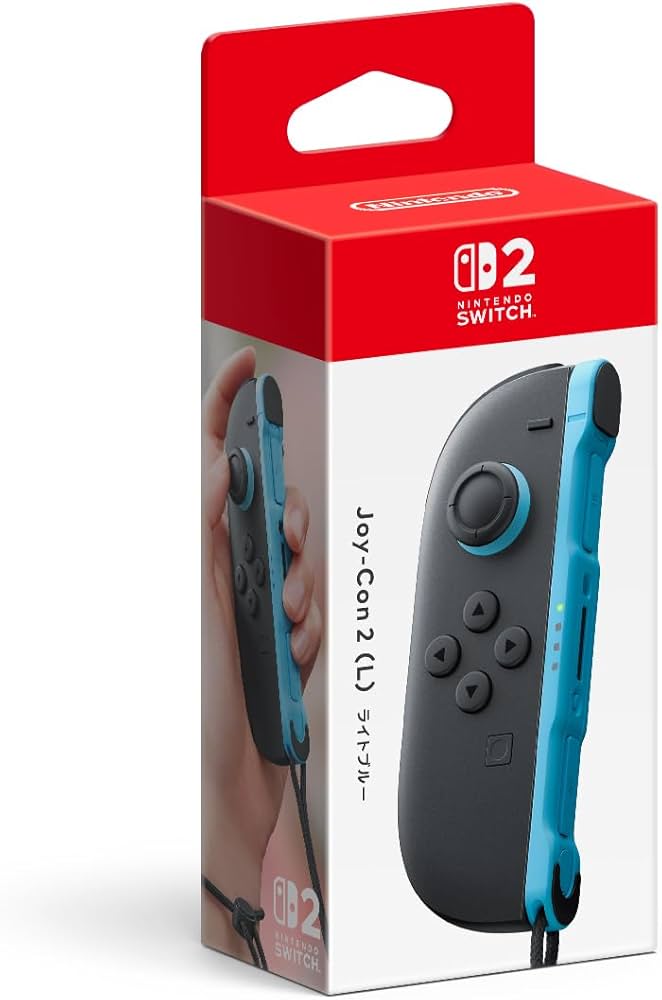 Amazon.co.jp: 【任天堂純正品】Joy-Con 2 (L) ライトブルー : ゲーム