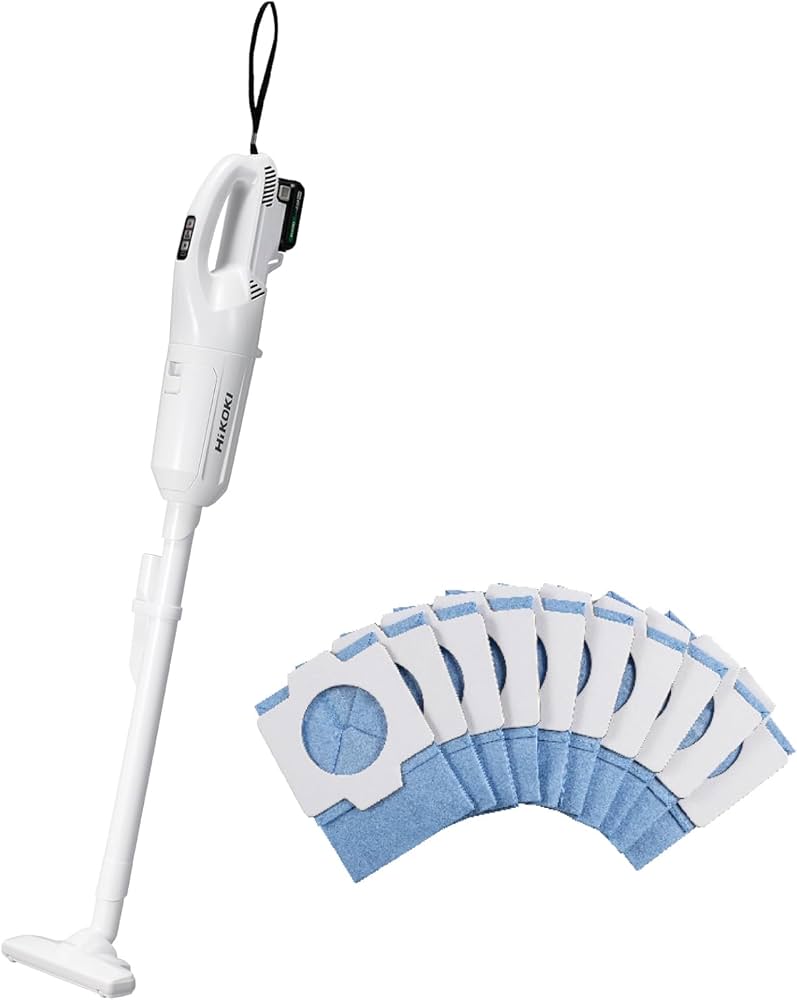 Amazon.co.jp: HiKOKI(ハイコーキ) 10.8V 充電式 クリーナー R12DPA 紙