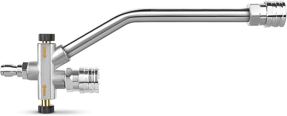 Amazon.co.jp: Kebtek 高圧洗浄 フォームガン用 デュアルコネクター