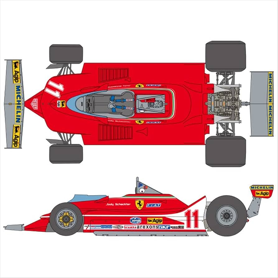 Amazon | SHUNKO MODELS 1/12 312T4 1979 デカールセット タミヤ対応