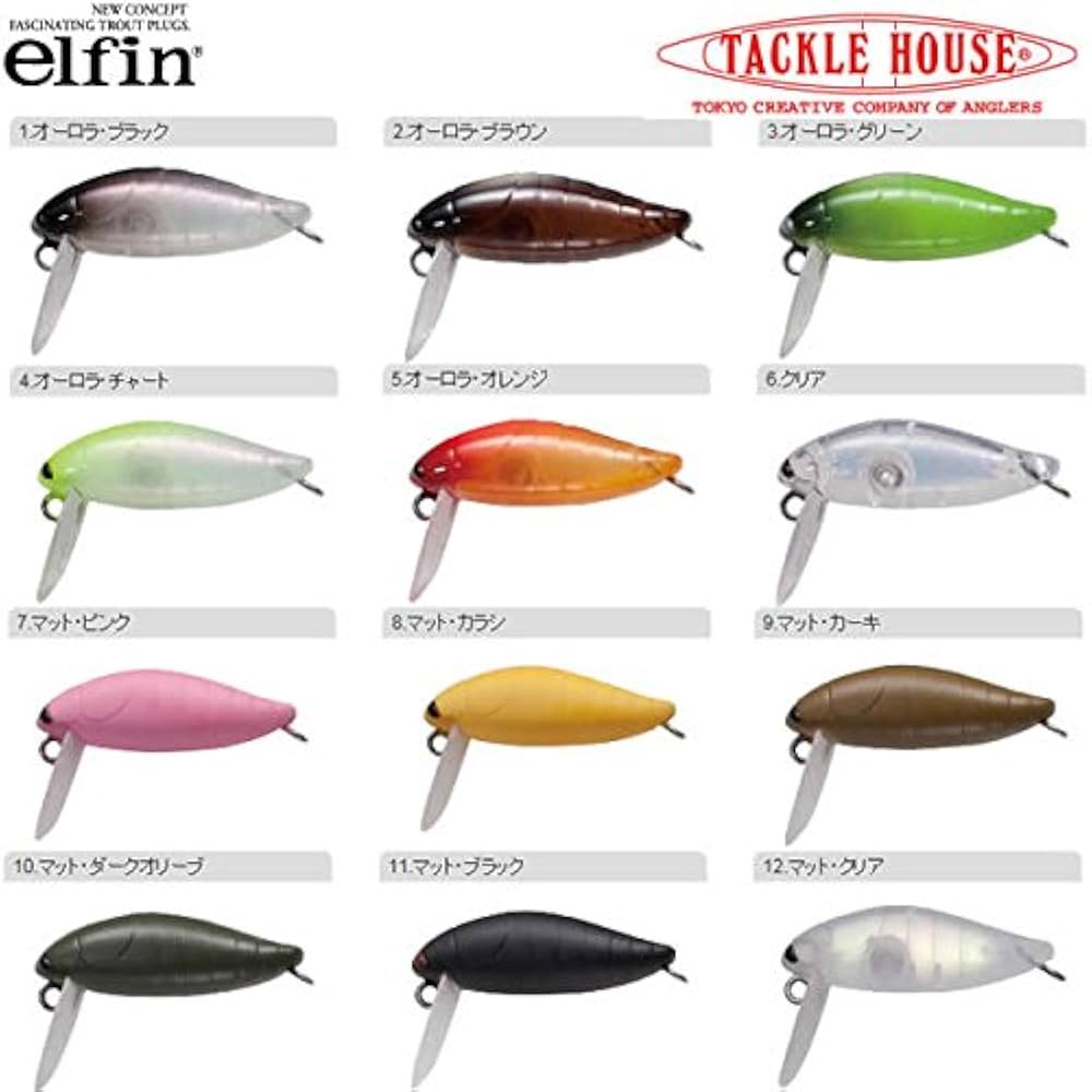 Amazon.co.jp: タックルハウス(Tacklehouse) elfin ミニシケイダーF No
