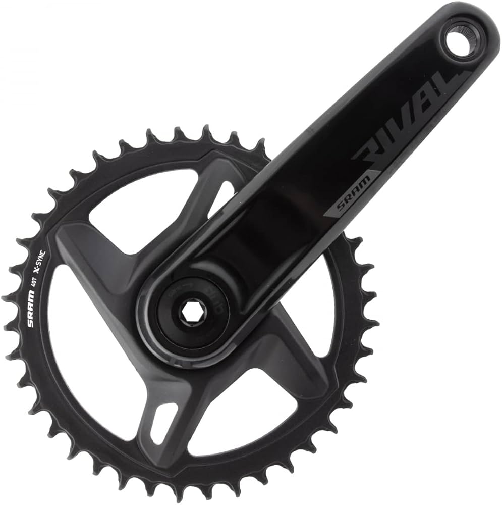 Amazon | SRAM Rival 1 AXSワイドクランクセット - 165mm 12速 40t 8