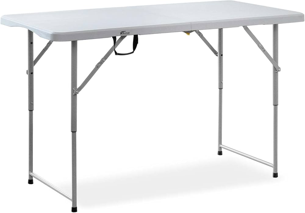 Amazon | FIELDOOR 折りたたみ ワークテーブル 作業テーブル 机