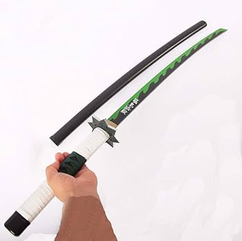 Amazon.co.jp: 鬼滅の刃 不死川 実弥 日本刀 鬼殺隊 日輪刀 丸形鞘