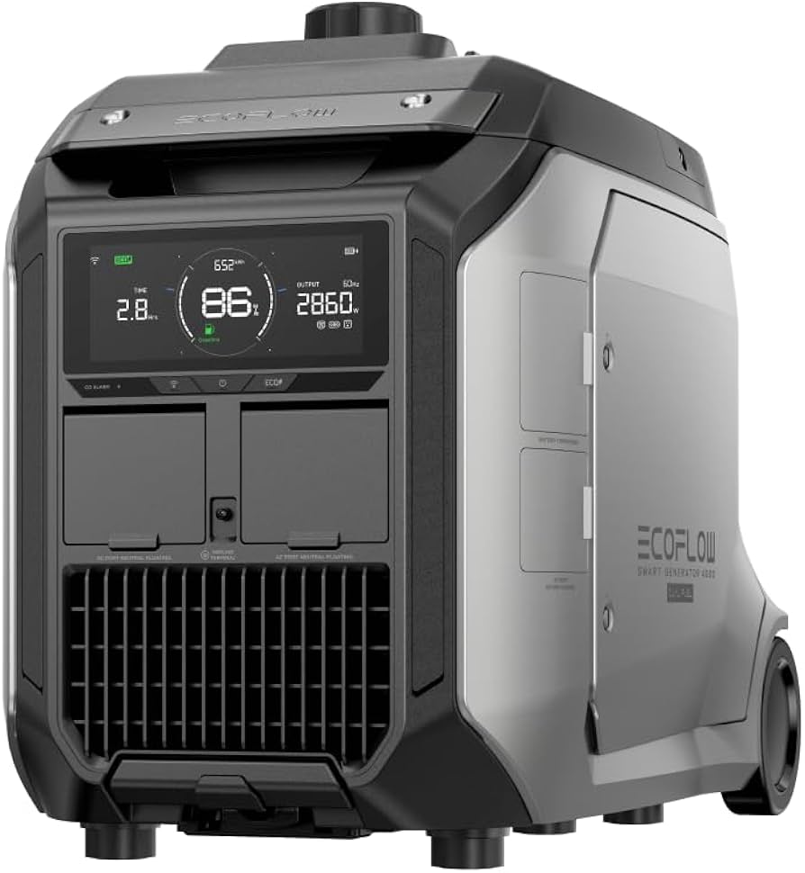 Amazon.com : EF ECOFLOW 3200W DC Fast Charging Dual Fuel Smart