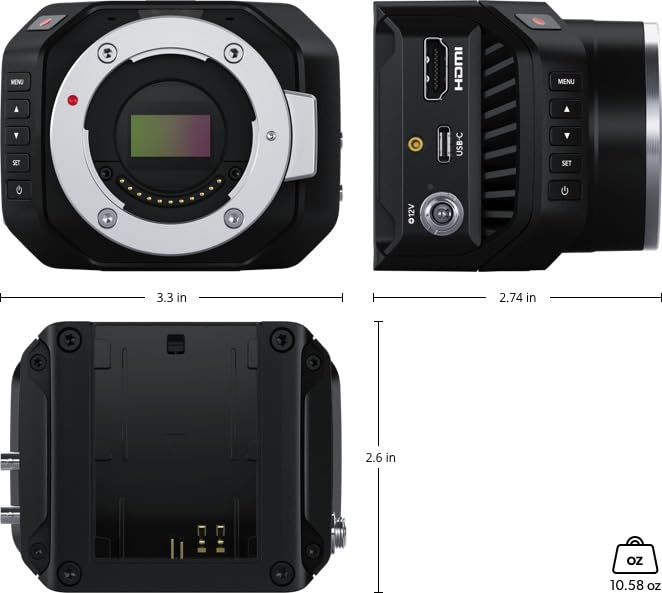Amazon | Blackmagic Design Blackmagic Micro Studio Camera 4K G2
