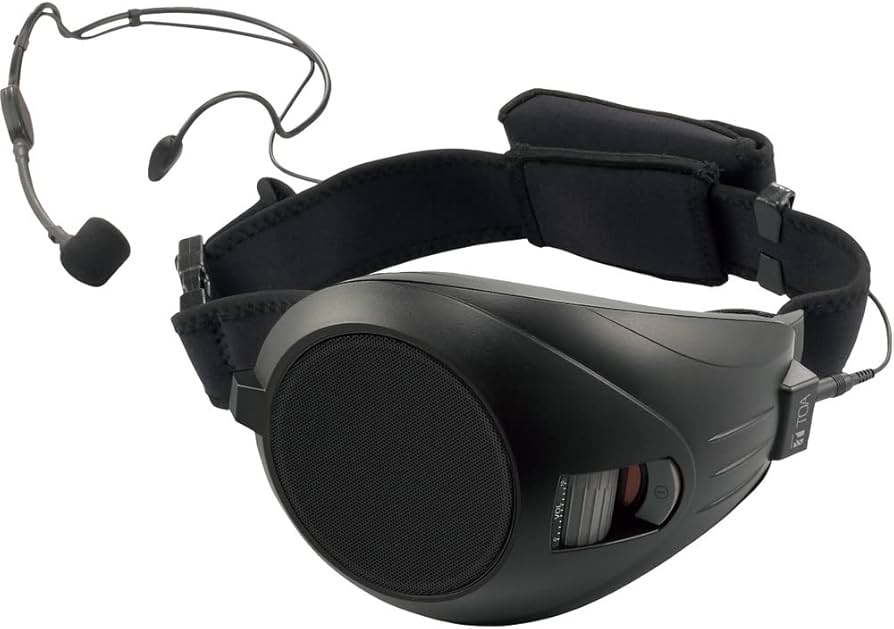 Amazon.co.jp: TOA ハンズフリー拡声器 ER-1000A-BK (黒) : スポーツ