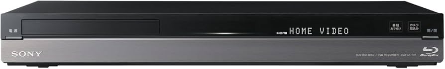 Amazon | SONY 500GB 3チューナー ブルーレイレコーダー BDZ-AT770T