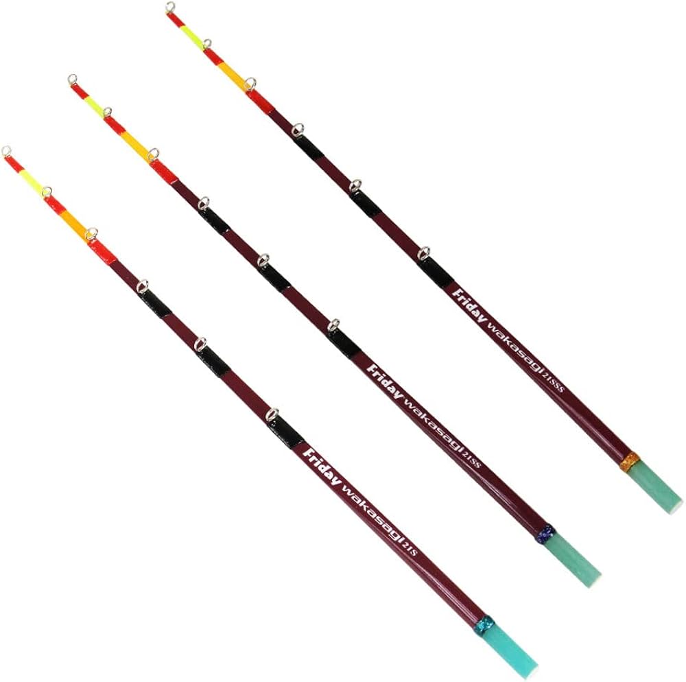 Amazon.co.jp: ワカサギ穂先 フライデーワカサギ 穂先セット 21cm(3点