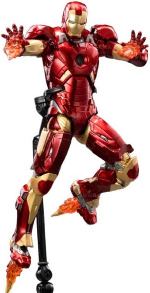 Amazon.co.jp: 「AC] 中動玩具 ZHONGDONG ZDTOYS 1/10 アイアンマン