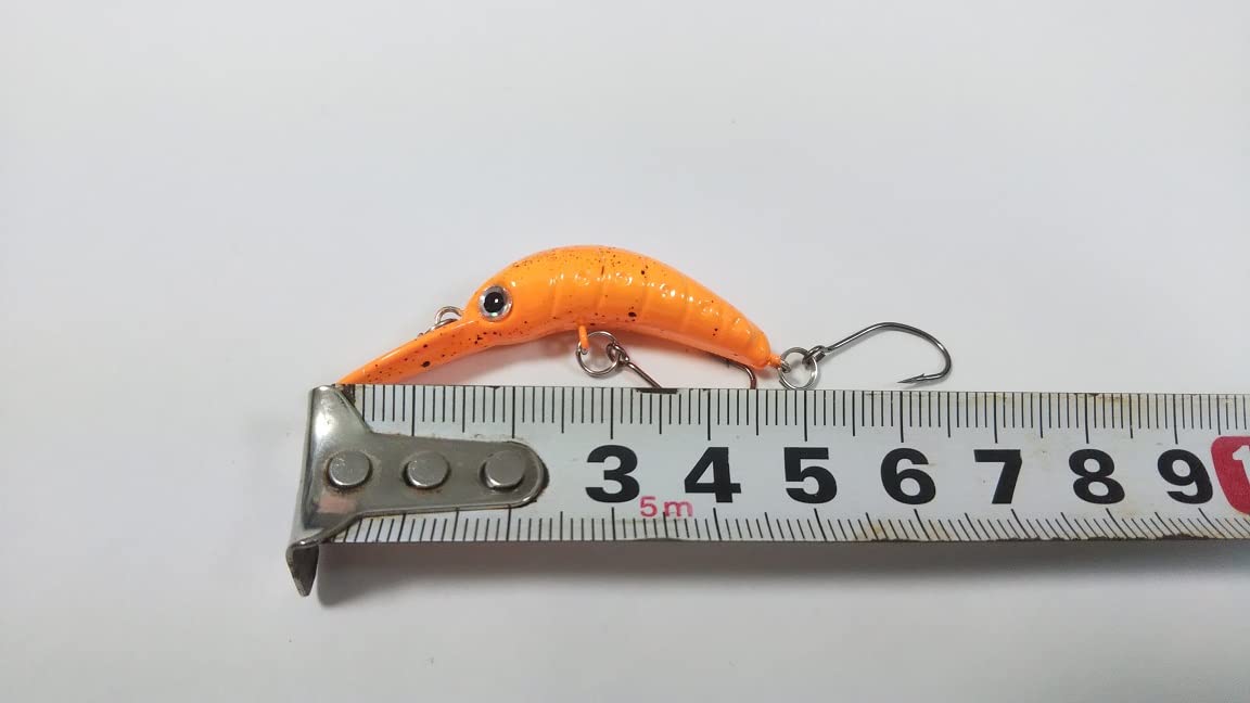 Amazon.co.jp: にょろ系 クランクベイト 6色セット ニョロ系 クランク