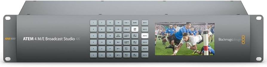 Amazon.com: Blackmagic Design ATEM 4 M/E Broadcast Studio 4K
