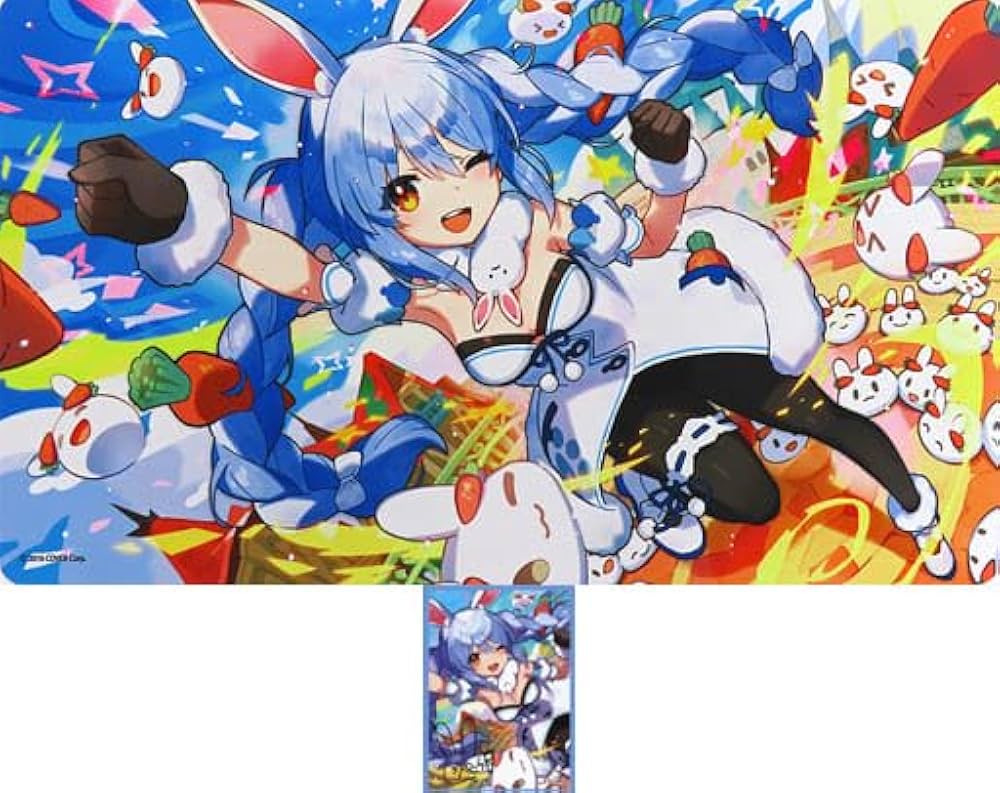 Amazon.co.jp: ホロライブ 兎田ぺこら 誕生日記念2022 ラバーマット