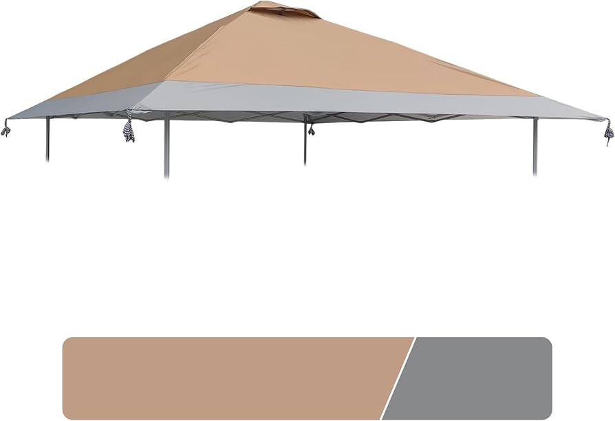 Amazon.com: 13x13 Canopy Replacement Top with Air Vent Fit for