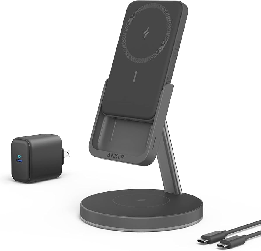 Amazon.co.jp: Anker 633 Magnetic Wireless Charger (MagGo