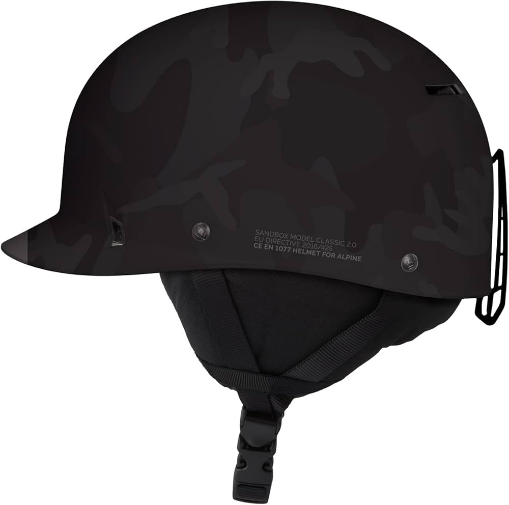 Amazon.com: Sandbox Classic 2.0 MIPS Snow Asia Fit Helmet - Black