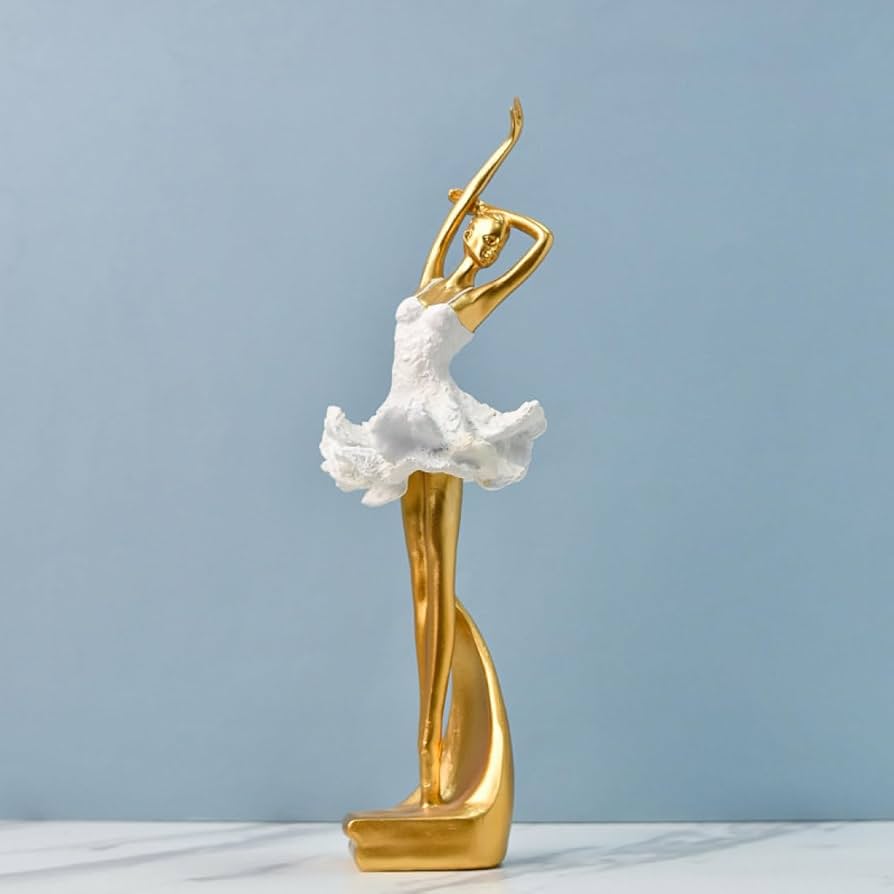 Amazon.co.jp: JAnjiaLxY オブジェ 抽象彫刻 アート 樹脂 ダンサー