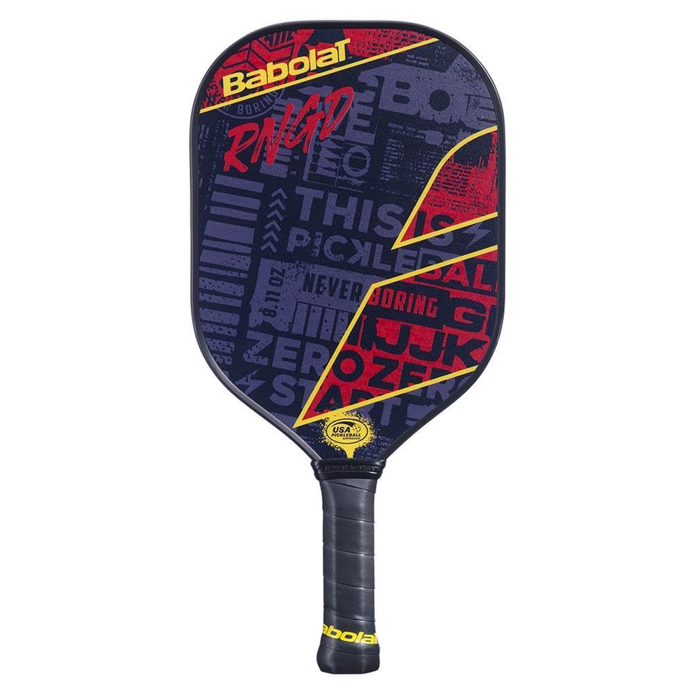 Amazon | Babolat RNGD ピックルボールパドル (ブラック/レッド