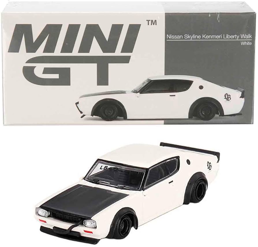 Amazon | MINI GT 1/64 ニッサン スカイライン ケンメリ リバティー