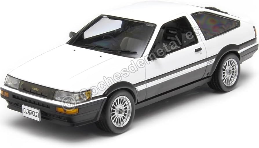 Amazon | SunStar 1/24 トヨタ カローラ レビン AE86 1985 ホワイト