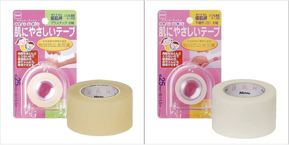 Amazon.co.jp: ニトムズ 優肌絆 肌にやさしいテープ プラスチック
