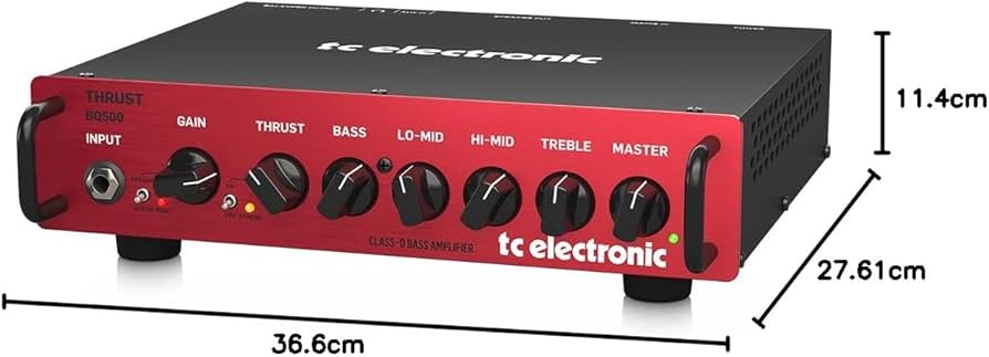 Amazon | TC Electronic ベースアンプヘッド 500W MOSFETプリアンプ