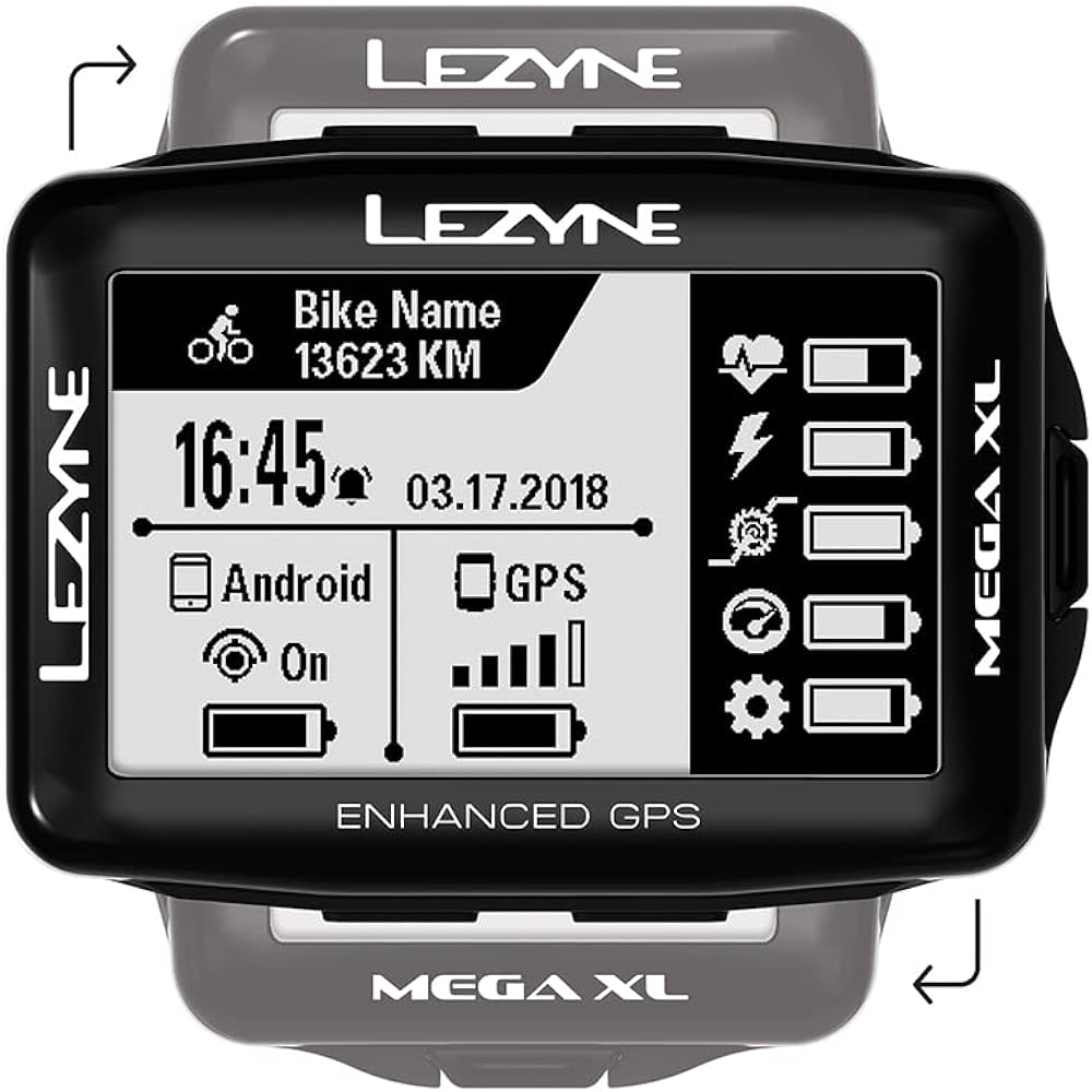 Amazon.co.jp: Lezyne Mega XL GPS Cycle Computer : スポーツ＆アウトドア