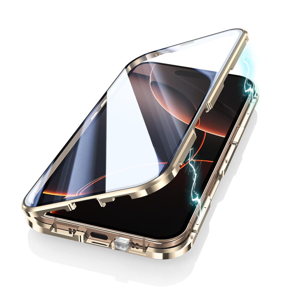 Amazon.co.jp: HENGHUI 対応 iPhone 16 Pro Max 用 ケース 全面カバー