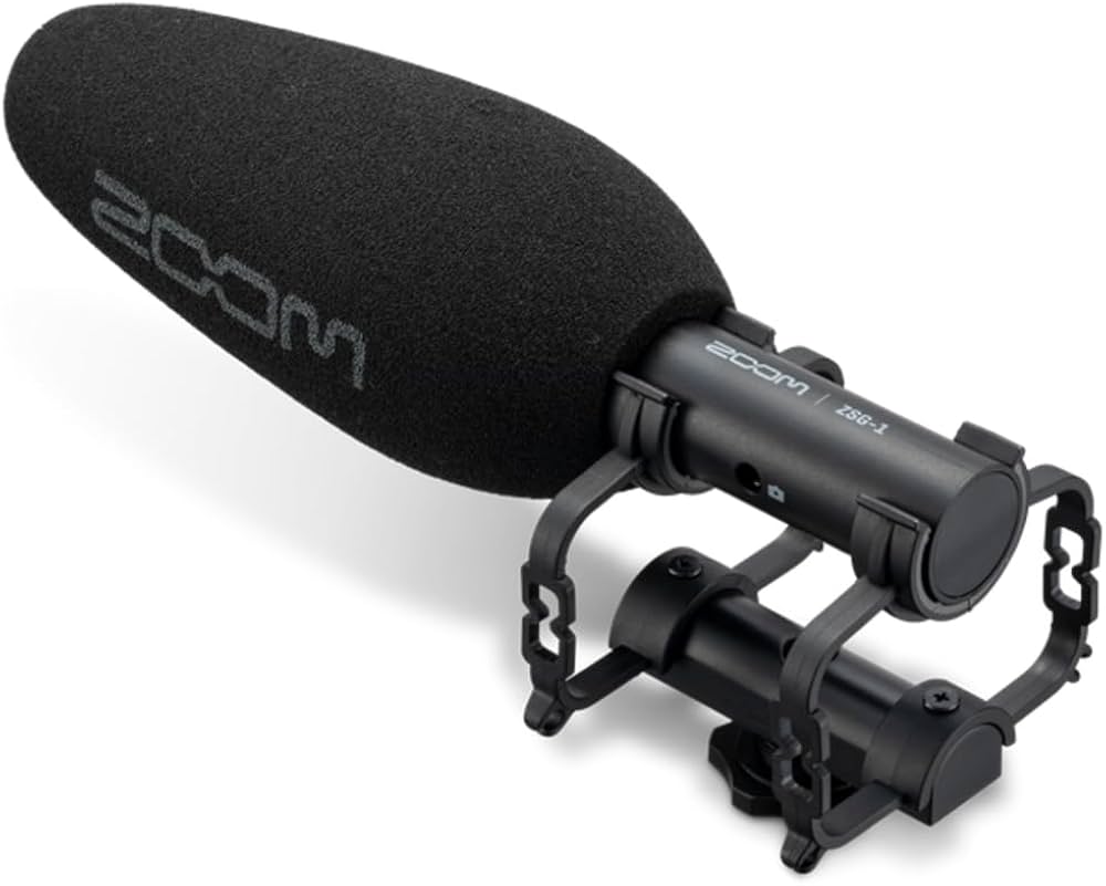 Amazon.co.jp: ZOOM ZSG-1 超軽量ショットガンマイク 40g 国内正規品