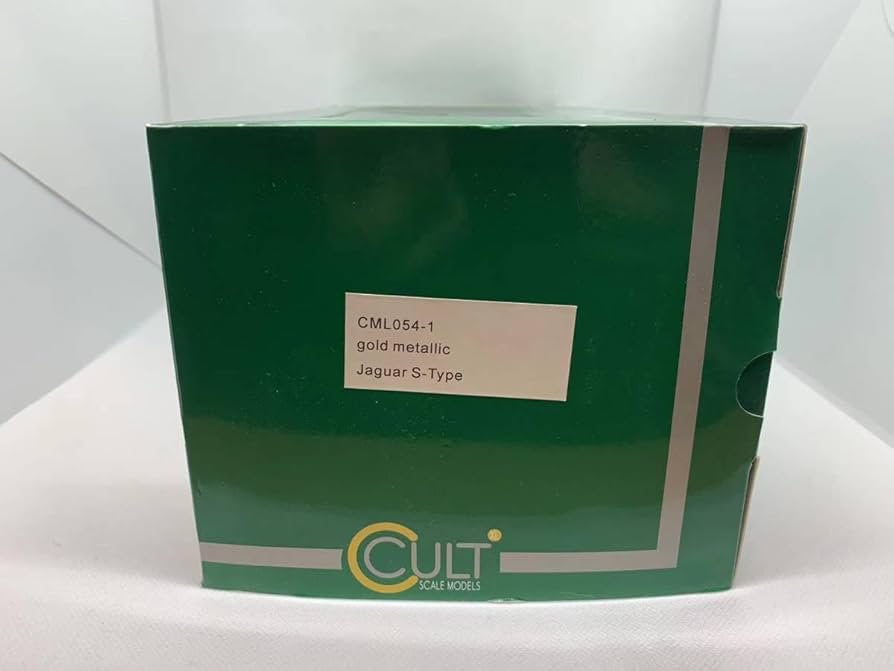 Amazon | Cult 1/18 ジャガー Jaguar S-Type Gold Metallic CML054-1