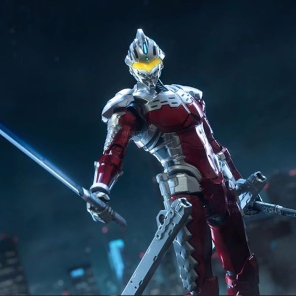 Amazon.co.jp: hiyanan 中動玩具 ZDTOYS ULTRAMAN 1/10 全高約180mm