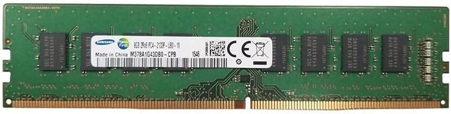 Samsung DDR4-2133p 8GB / 2Rx8 CL15 Desktop Memory M378A1G43DB0-CPB