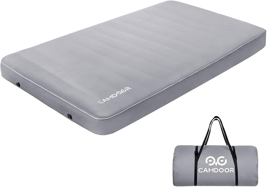 Amazon.co.jp: CAMDOOR キャンプ マット エアーマット ダブル 厚手