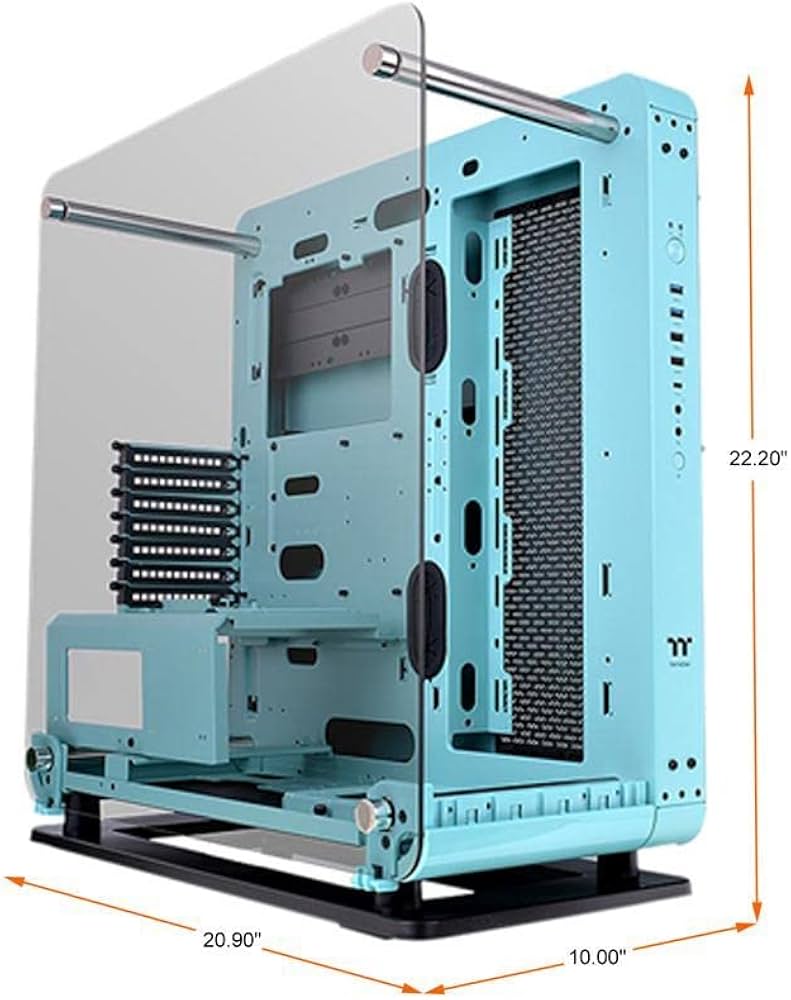 Amazon.co.jp: Thermaltake The Core P6 TG ターコイズエディション