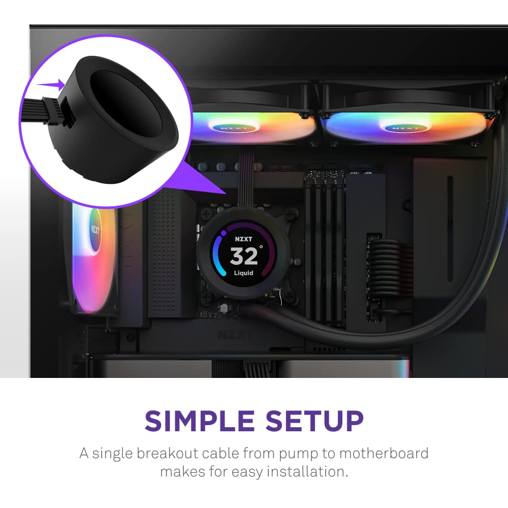 Amazon | NZXT KRAKEN Elite RGB 280 Black 簡易水冷CPUクーラー RL