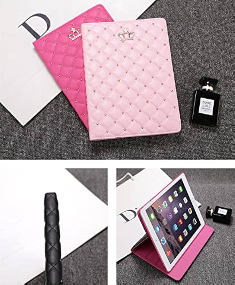 CHANEL ピンク キルティング iPadケース CHANEL ピンク キルティング