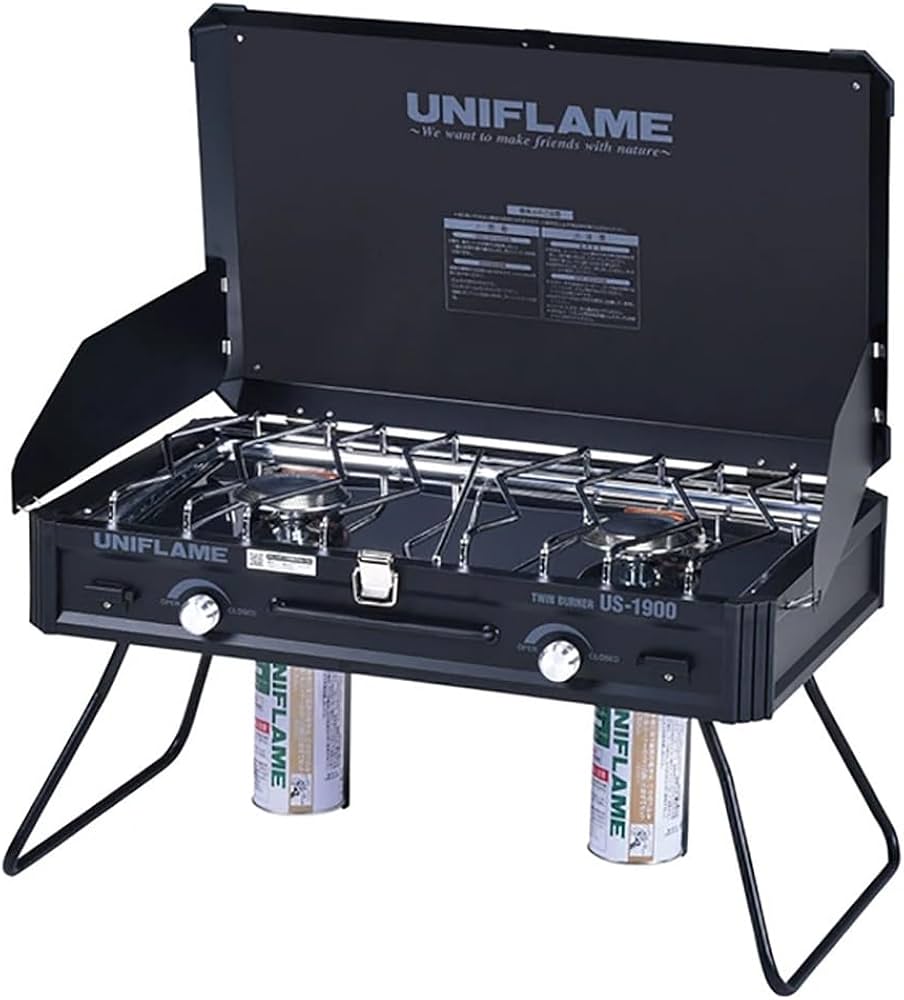 Amazon | ユニフレーム(UNIFLAME) キャンプ ツーバーナーコンロ ツイン