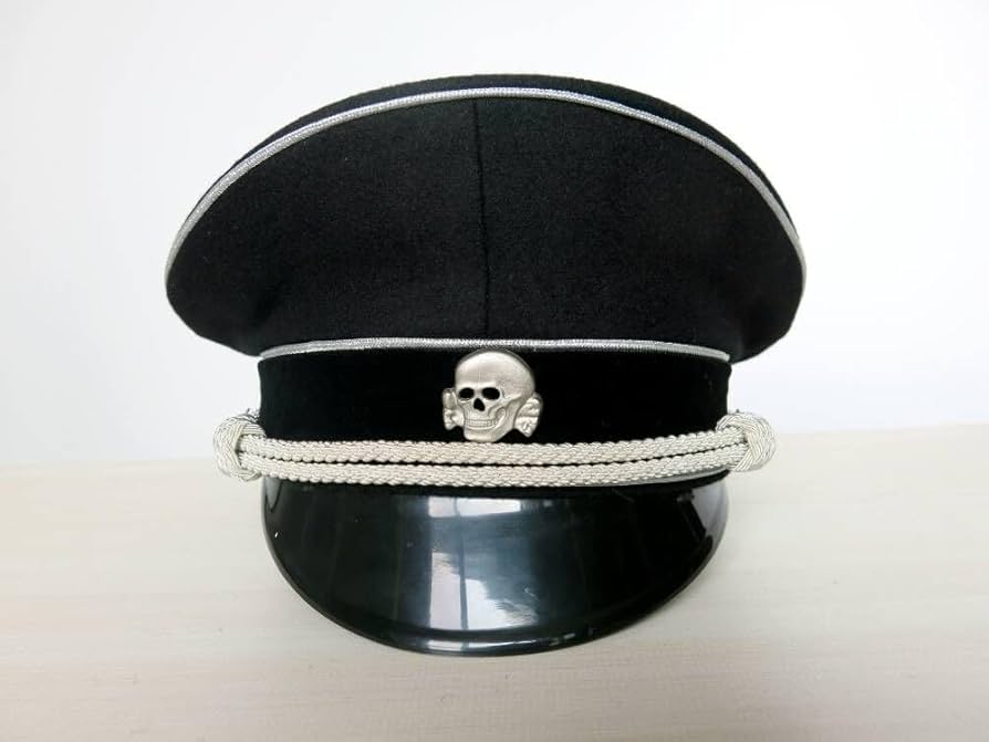 Amazon.co.jp: WW2 ドイツ軍 アルゲマイネ 将官用 制帽 軍帽 黒 ウール
