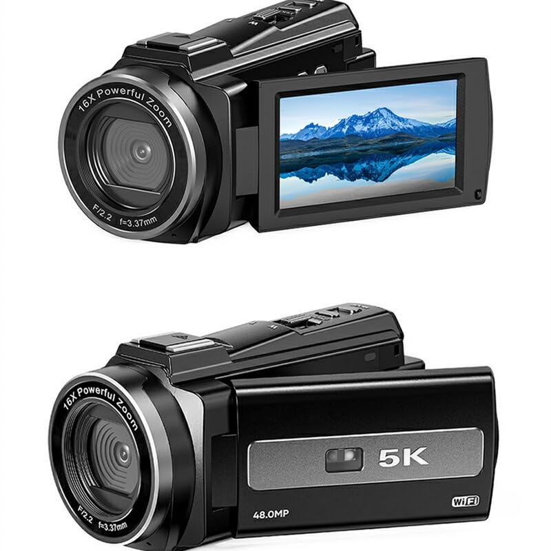 Amazon | ビデオカメラ 5K/4800万画素 撮影 カメラ DVビデオカメラ