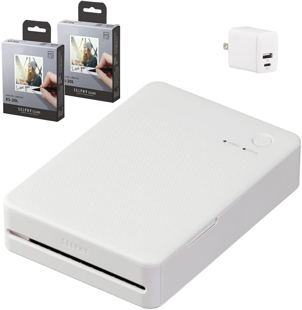 Amazon.co.jp: ノーブランド品 ミニフォトプリンター QX20 ホワイト