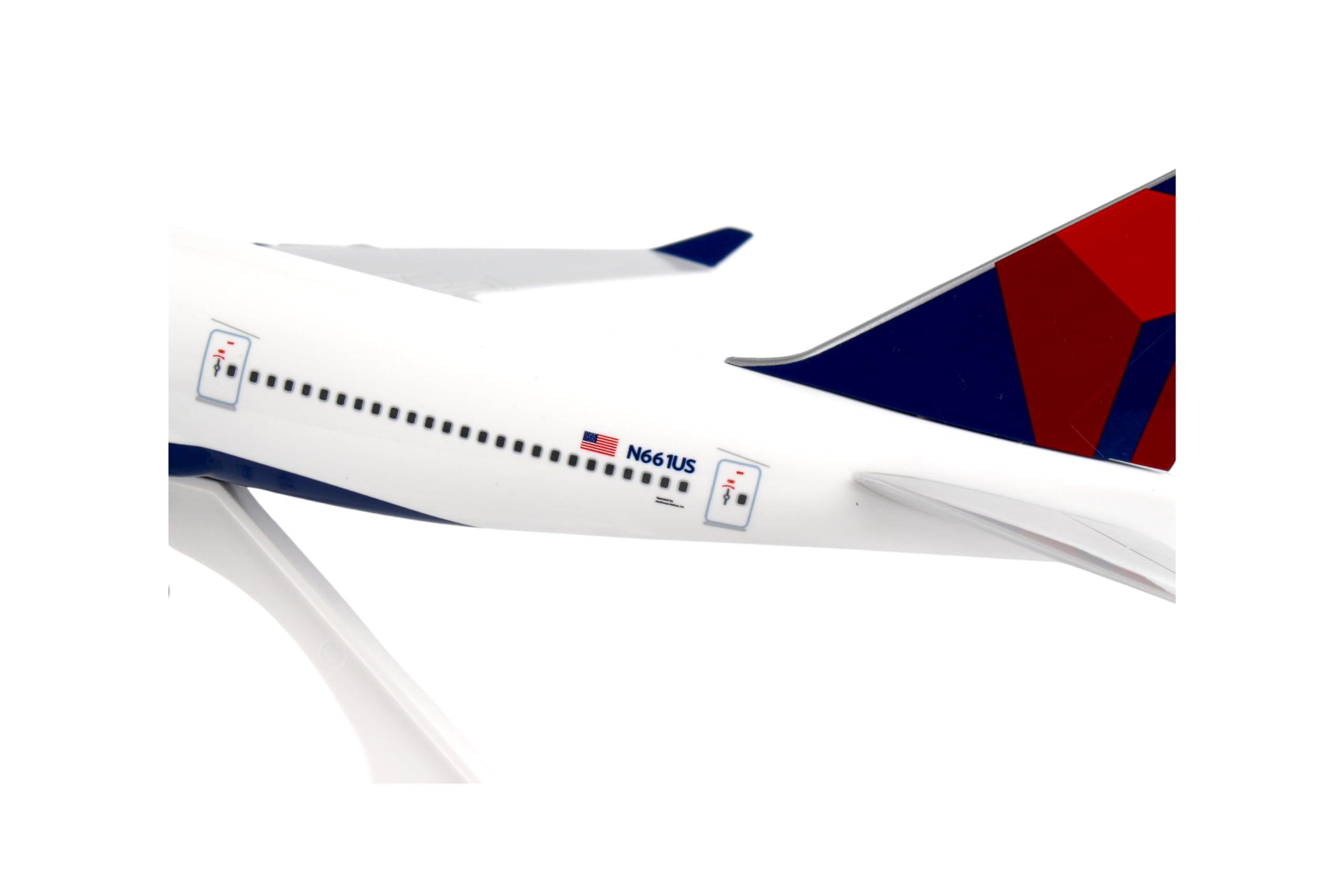 Amazon | SKY MARKS 1/200 747-400 デルタ航空 N661US ギア付 完成品