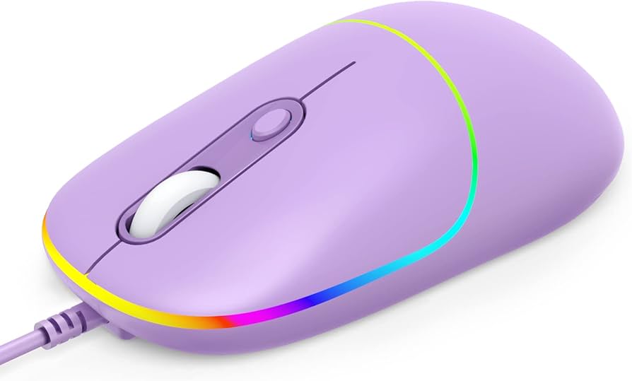 Amazon.com: FENISIO Gaming Mouse, USB Computer Mouse Wired with