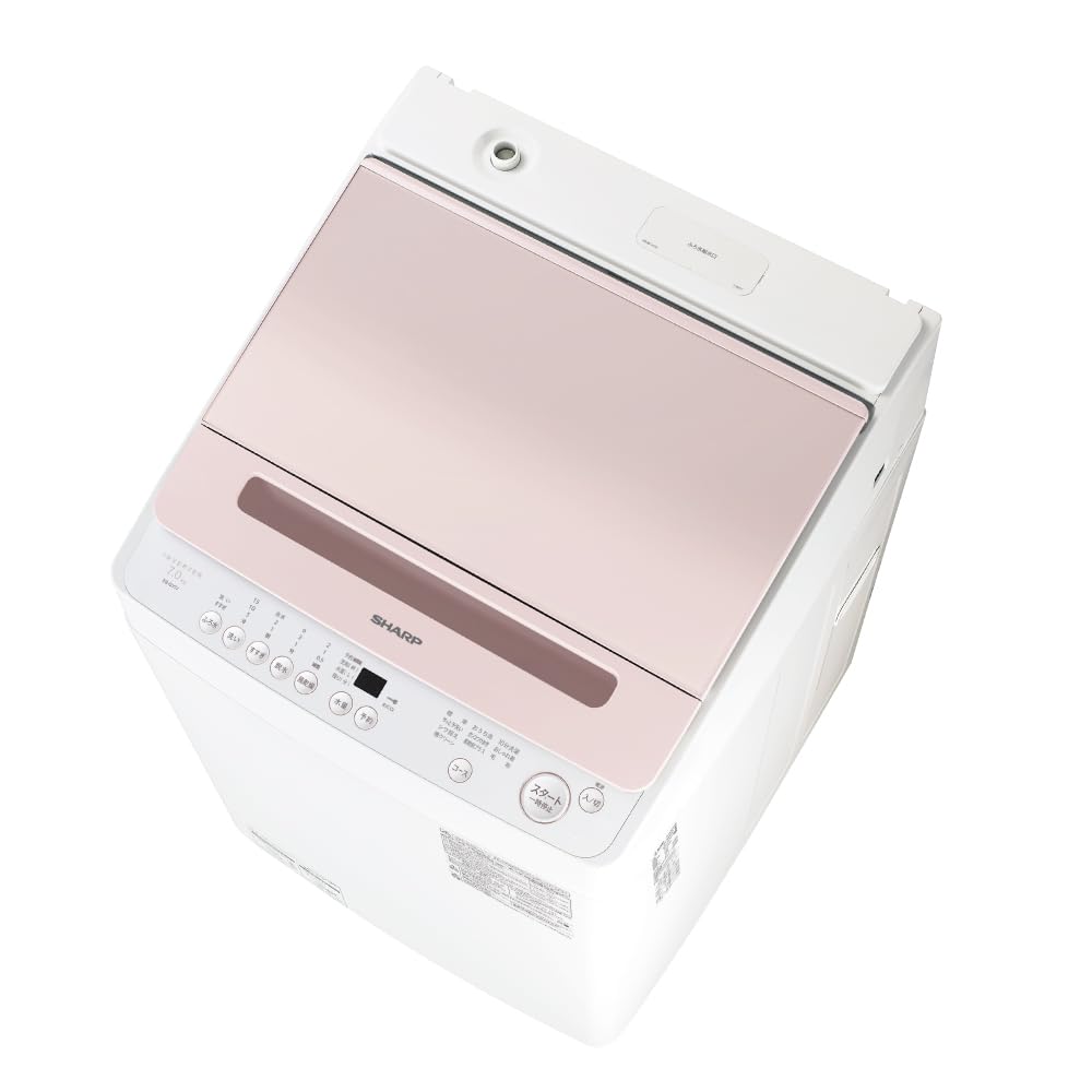 Amazon | シャープ タテ型 全自動洗濯機 洗濯7kg 幅55.5cm ダイヤ