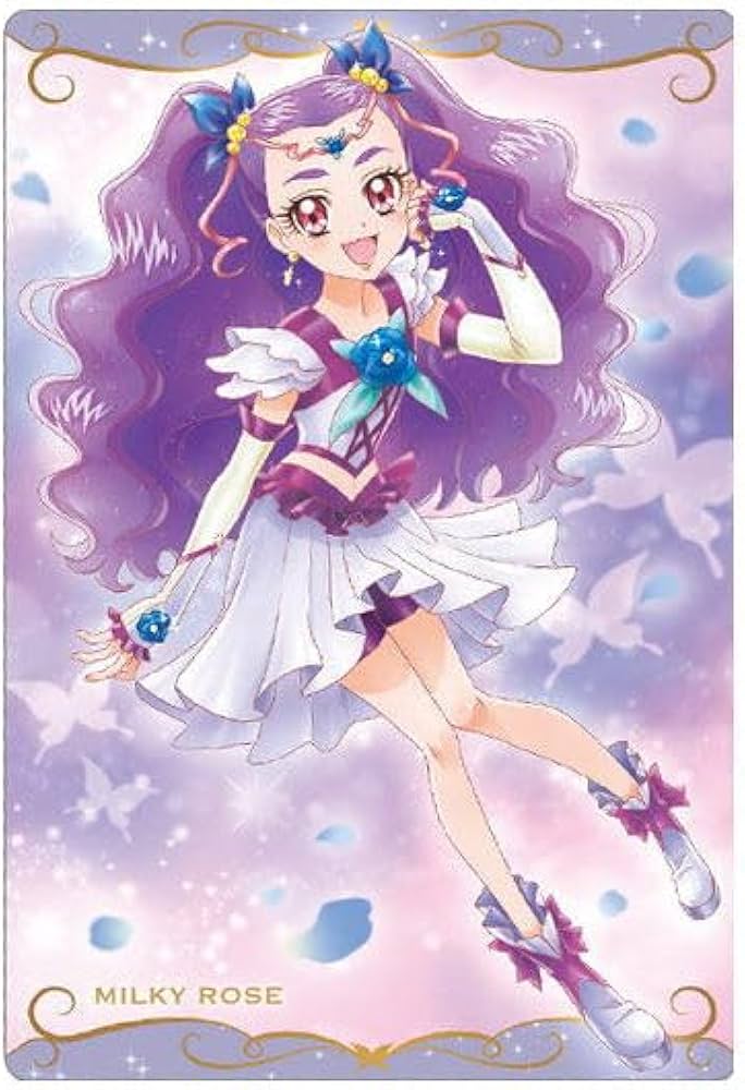 Amazon.co.jp: Pretty Cure Card Wafer 8 [12. Milky Rose(R