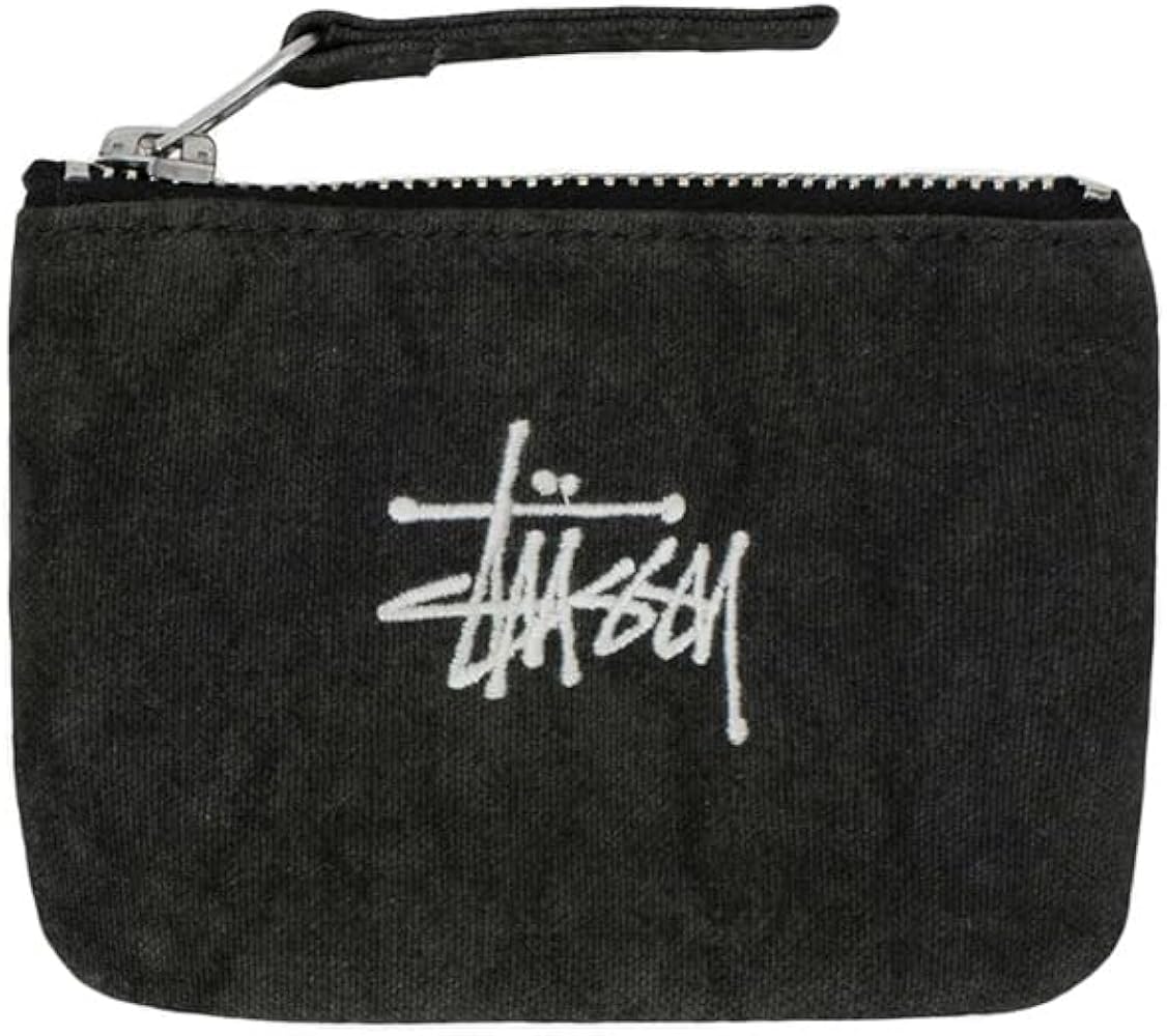 Amazon | ステューシー 小物 キャンバス コインポーチ ケース