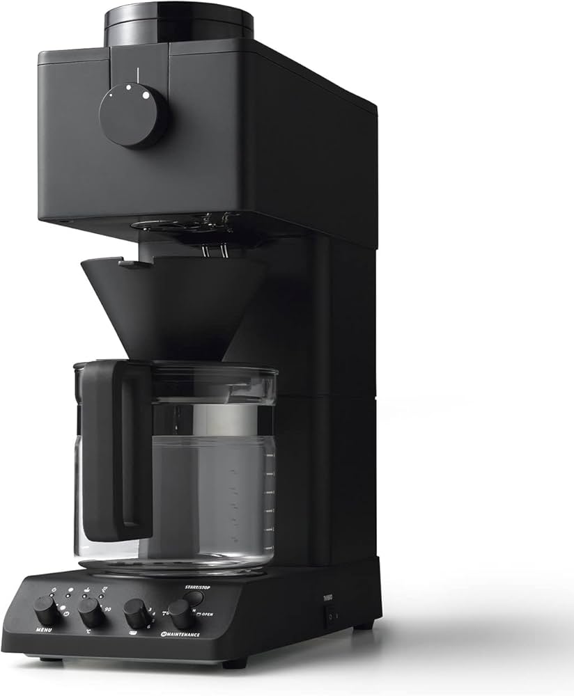 Amazon | TWINBIRD(ツインバード) コーヒーメーカー 全自動 ミル付き